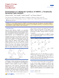 Cover page: Development of a Multigram Synthesis of URB937, a Peripherally Restricted FAAH Inhibitor