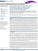 Cover page: Impacts of ENSO events on cloud radiative effects in preindustrial conditions: Changes in cloud fraction and their dependence on interactive aerosol emissions and concentrations