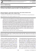 Cover page: Marginal Structural Models in Occupational Epidemiology: Application in a Study of Ischemic Heart Disease Incidence and PM2.5 in the US Aluminum Industry