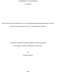 Cover page: Bioecological and Sociocultural Views of Young Spanish-English Bilingual Students’ Social Interactions and Language Practices in a Kindergarten Classroom