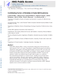 Cover page: Contributing factors of mortality in Prader-Willi syndrome.