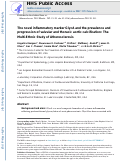 Cover page: The novel inflammatory marker GlycA and the prevalence and progression of valvular and thoracic aortic calcification: The Multi-Ethnic Study of Atherosclerosis