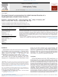 Cover page: Proximal femoral reconstruction for failed internal fixation of a bisphosphonate-related femur fracture