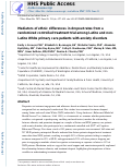 Cover page: Mediators of Ethnic Differences in Dropout Rates From a Randomized Controlled Treatment Trial Among Latinx and Non-Latinx White Primary Care Patients With Anxiety Disorders.