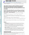 Cover page: SIRT3–AMP-Activated Protein Kinase Activation by Nitrite and Metformin Improves Hyperglycemia and Normalizes Pulmonary Hypertension Associated With Heart Failure With Preserved Ejection Fraction