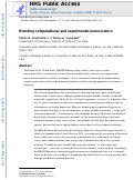 Cover page: Blending computational and experimental neuroscience