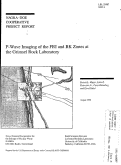 Cover page: P-Wave Imaging of the FRI and BK Zones at the Grimsel Rock Laboratory