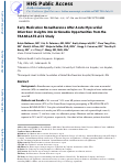 Cover page: Early Medication Nonadherence After Acute Myocardial Infarction