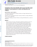 Cover page: Hybridizing clinical translatability with enzyme-free DNA signal amplifiers: recent advances in nucleic acid detection and imaging