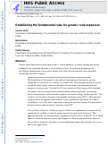 Cover page: Establishing the fundamental rules for genetic code expansion.