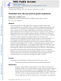 Cover page: Pluripotent stem cells and livestock genetic engineering