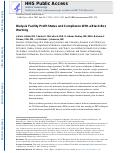 Cover page: Dialysis Facility Profit Status and Compliance With a Black Box Warning