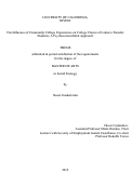 Cover page: The Influence of Community College Experiences on College Choice of Latina/o Transfer Students: A Psychosociocultural Approach