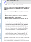 Cover page: A Conjoint Analysis of the Acceptability of Targeted Long-Acting Injectable Antiretroviral Therapy Among Persons Living with HIV in the U.S.