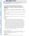 Cover page: Transcriptome Sequencing Demonstrates that Human Papillomavirus Is Not Active in Cutaneous Squamous Cell Carcinoma