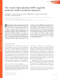 Cover page: The inositol 5-phosphatase SHIP2 regulates endocytic clathrin-coated pit dynamics