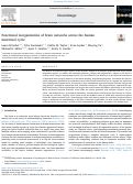 Cover page: Functional reorganization of brain networks across the human menstrual cycle