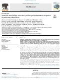 Cover page: Anaerobe-enriched gut microbiota predicts pro-inflammatory responses in pulmonary tuberculosis.