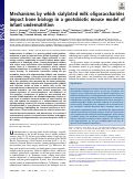 Cover page: Mechanisms by which sialylated milk oligosaccharides impact bone biology in a gnotobiotic mouse model of infant undernutrition