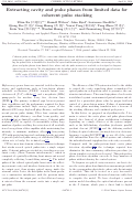 Cover page: Extracting cavity and pulse phases from limited data for coherent pulse stacking