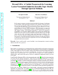 Cover page: Spectral Methods for Correlated Topic Models