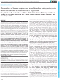 Cover page: Generation of tissue-engineered small intestine using embryonic stem cell-derived human intestinal organoids.