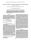 Cover page: H
              <sub>2</sub>
              O
              <sub>2</sub>
              levels in rainwater collected in south Florida and the Bahama Islands