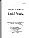 Cover page: RADIATION FIELD INSIDE A THICK CONCRETE SHIELD FOR 6.2 -BeV INCIDENT PROTONS