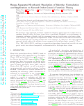 Cover page: Range-separated stochastic resolution of identity: Formulation and application to second-order Green’s function theory