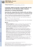 Cover page: Comparative Statistical Properties of&nbsp;Expected Utility and Area Under the&nbsp;ROC Curve for Laboratory Studies of Observer Performance in&nbsp;Screening Mammography