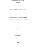 Cover page: Agent-Based Modeling for HIV Prevention