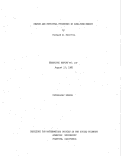 Cover page of NO. 137 Search and Retrieval Processes in Long Term Memory