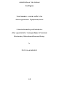 Cover page: Novel regulators of social motility in the African trypanosome, Trypanosoma brucei