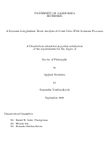 Cover page: A Bayesian Longitudinal Trend Analysis of Count Data With Gaussian Processes