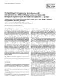 Cover page: Protein kinase C beta expression in melanoma cells and melanocytes: differential expression correlates with biological responses to 12-O-tetradecanoylphorbol 13-acetate.