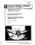 Cover page: Calculation of 3-D Free Electron Laser Gain: Comparison with Simulation and Generalization to Elliptical Cross Section