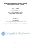 Cover page: The Economic Burden of High School Dropouts and School Suspensions in Florida