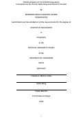 Cover page: Climate Impacts on Terrestrial Ecosystems: Consequences for Human Well-being and Economic Growth