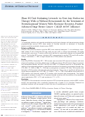 Cover page: Phase III Trial Evaluating Letrozole As First-Line Endocrine Therapy With or Without Bevacizumab for the Treatment of Postmenopausal Women With Hormone Receptor–Positive Advanced-Stage Breast Cancer: CALGB 40503 (Alliance)