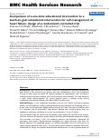 Cover page: Comparison of a one-time educational intervention to a teach-to-goal educational intervention for self-management of heart failure: design of a randomized controlled trial