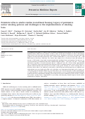 Cover page: Persistent tobacco smoke residue in multiunit housing: Legacy of permissive indoor smoking policies and challenges in the implementation of smoking bans