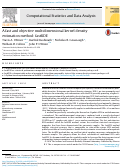 Cover page: A fast and objective multidimensional kernel density estimation method: fastKDE