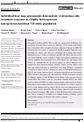 Cover page: Individual heat map assessments demonstrate vestronidase alfa treatment response in a highly heterogeneous mucopolysaccharidosis VII study population.