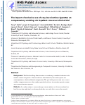 Cover page: The Impact of Exclusive Use of Very Low Nicotine Cigarettes on Compensatory Smoking: An Inpatient Crossover Clinical Trial.