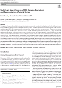 Cover page: Multi-Scale Neural Sources of EEG: Genuine, Equivalent, and Representative. A Tutorial Review