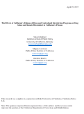 Cover page: The Effects of California’s Enhanced Drug and Contraband Interdiction Program on Drug Abuse and Inmate Misconduct in California’s Prisons. Report