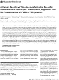 Cover page: A Human-Specific α7-Nicotinic Acetylcholine Receptor Gene in Human Leukocytes: Identification, Regulation and the Consequences of CHRFAM7A Expression