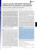 Cover page: Caspase-8 promotes NLRP1/NLRP3 inflammasome activation and IL-1β production in acute glaucoma