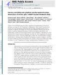 Cover page: Sensory sensitivity and symptom severity represent unique dimensions of chronic pain