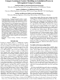 Cover page: Category Learning in Context: Modelling an Assimilation Process in Self-regulated Category Learning